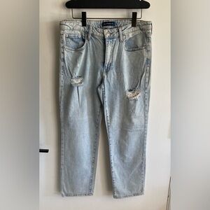 Aeropostale Men's Light Blue Relaxed Jeans